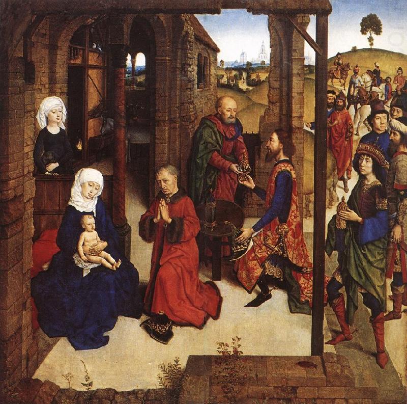 Dieric Bouts The Adoration of  the Magi china oil painting image